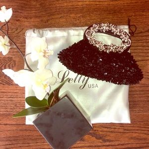 NWT Letty Paulette Beaded Evening Bag